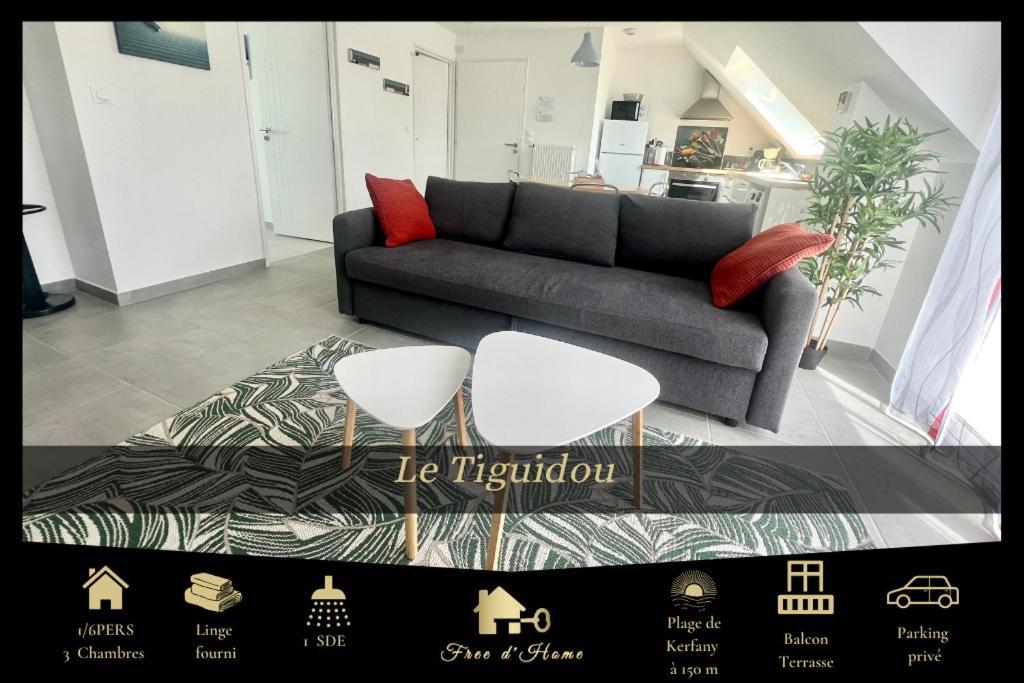 Le Tiguidou, Cosy, Lumineux, 2-6 Pers, Plage 300M Moëlan-sur-Mer Dış mekan fotoğraf